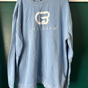 CycleBar Light Blue Crewneck Sweater